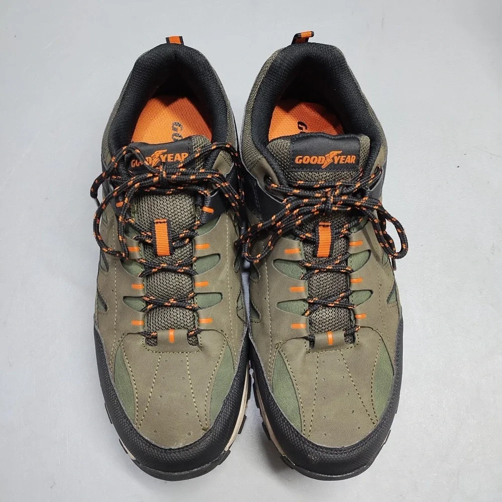 Goodyear Hunting Shoes Mens Size 12 Multi Synthetic Waterproof Low Top Lace Up